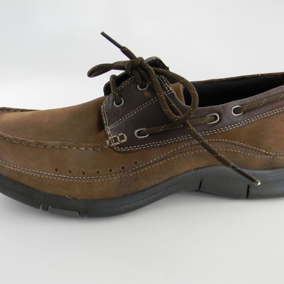 New Mens Privo Brown Shoes Size 12M By Clarks